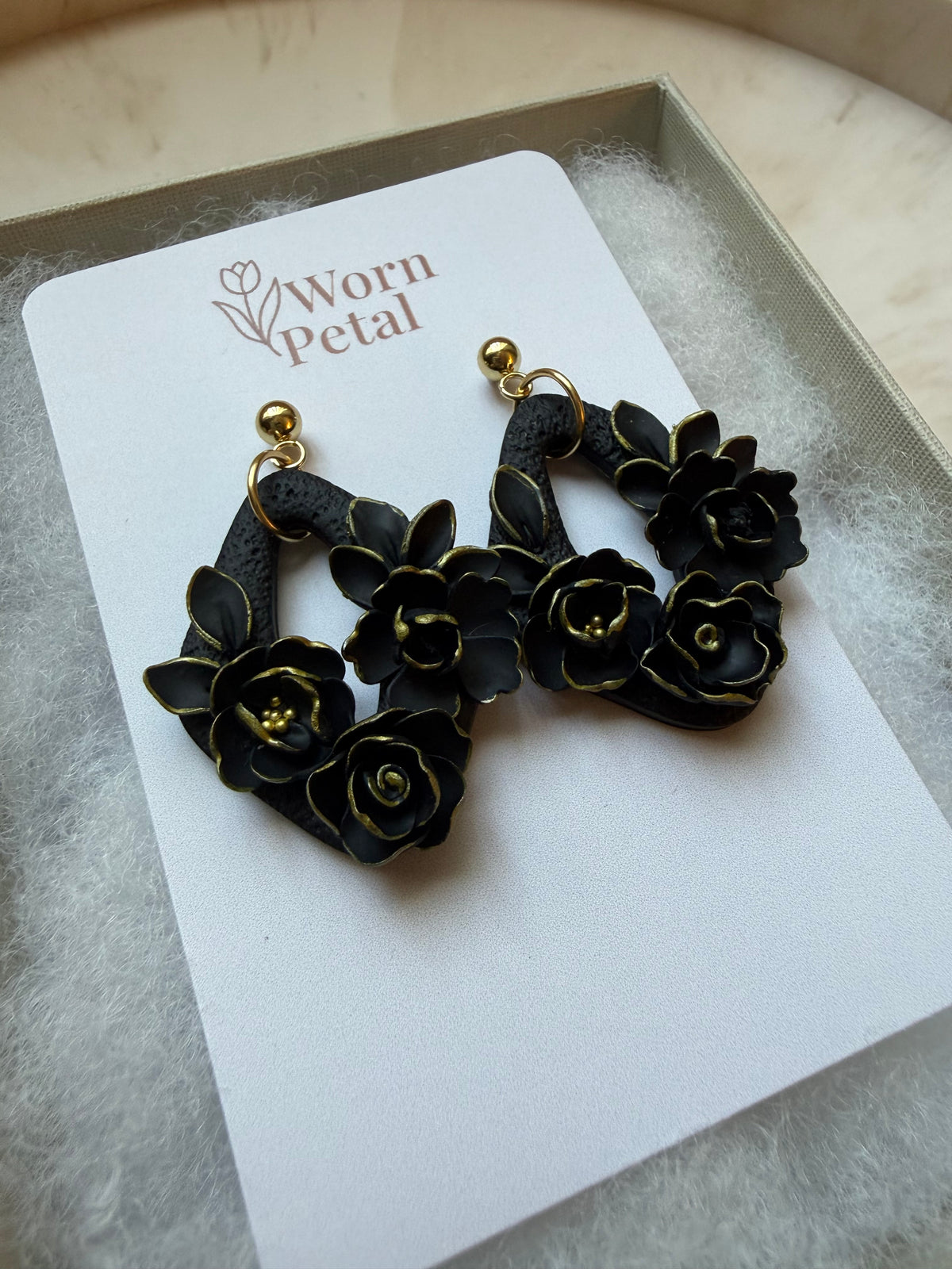 Midnight Bloom Earrings