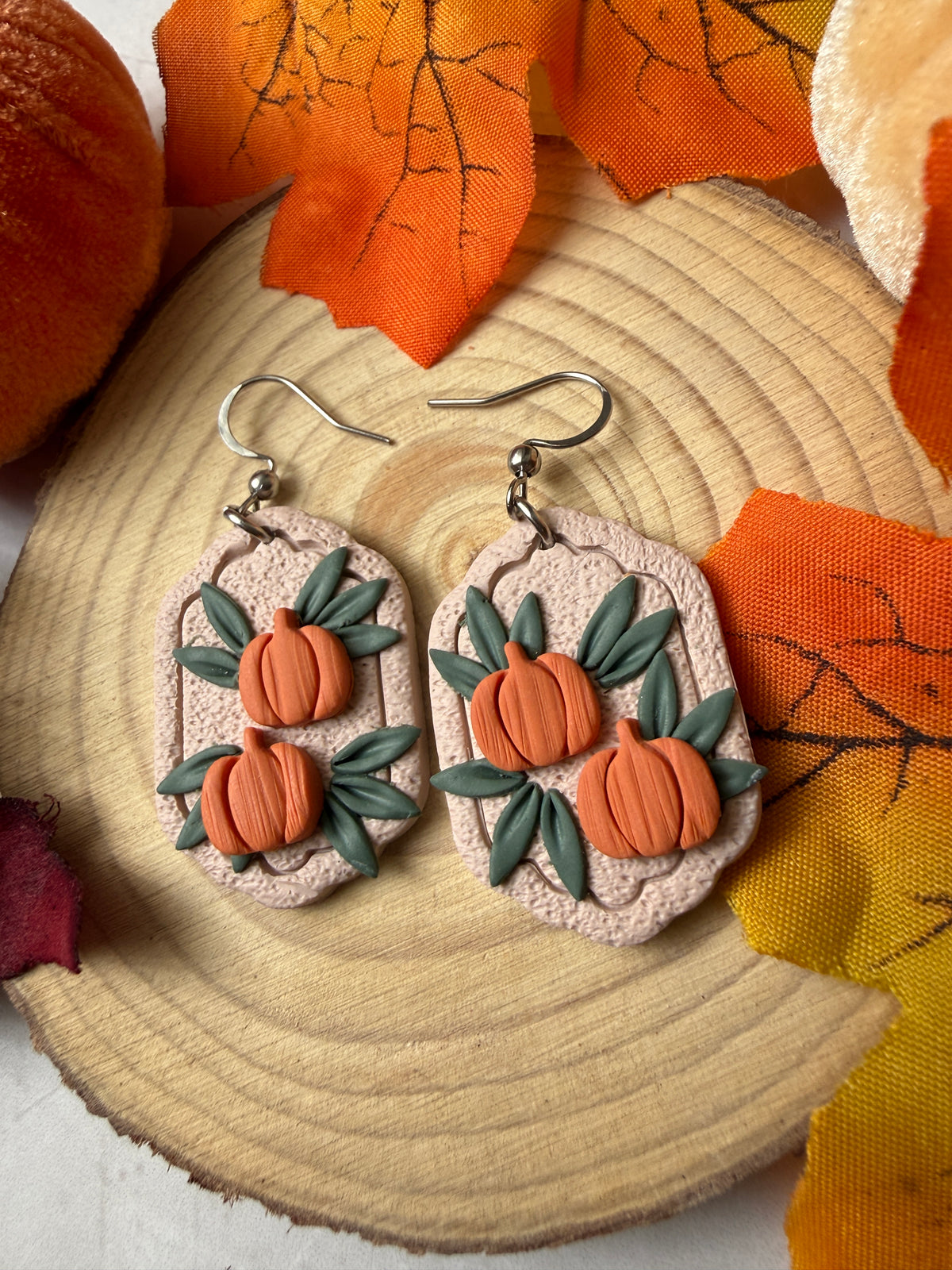 Pumpkin Patch Earrings