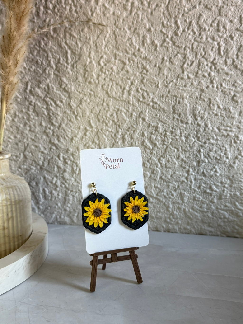 Sunflower Dusk Earrings