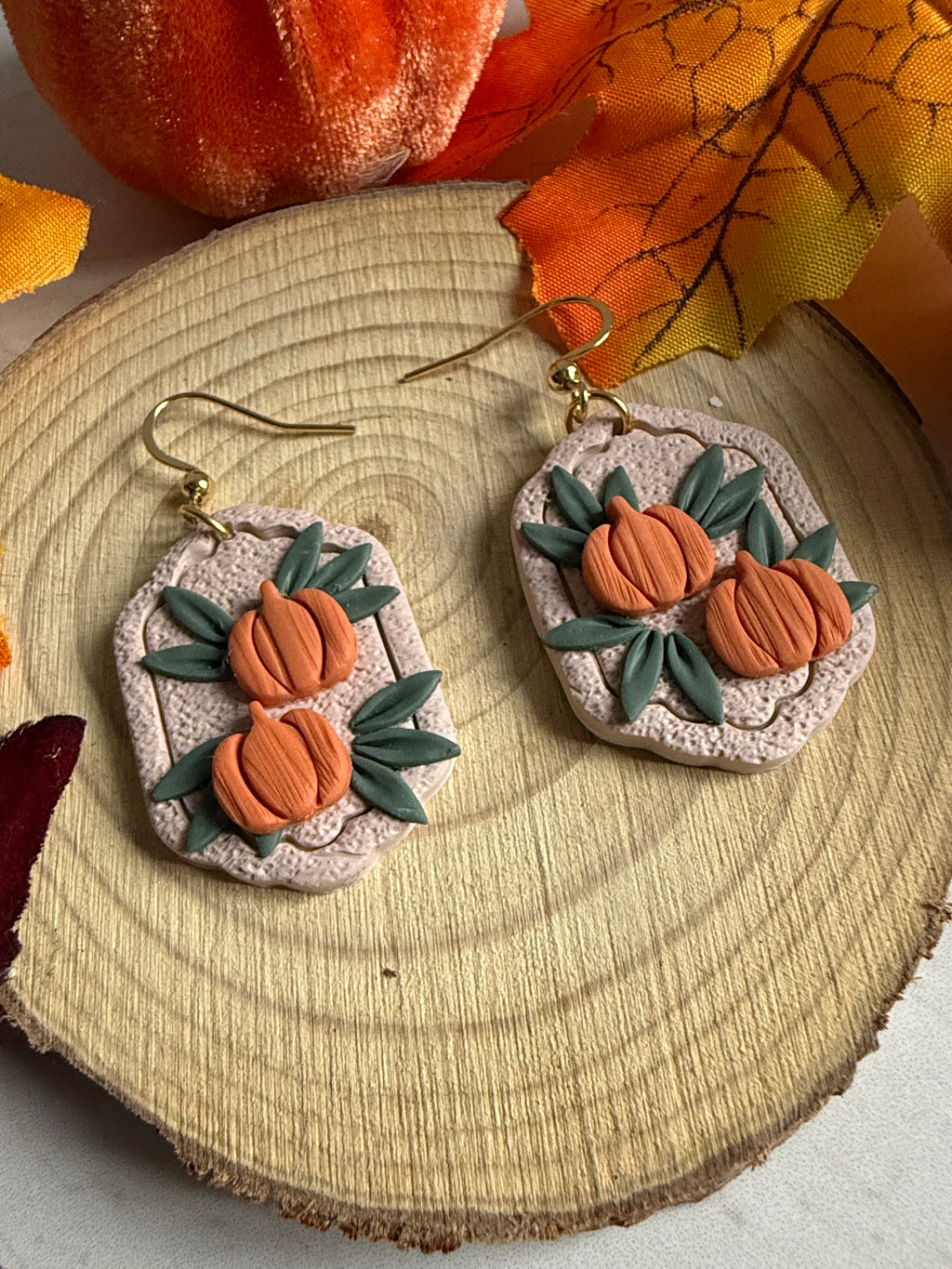 Pumpkin Patch Earrings