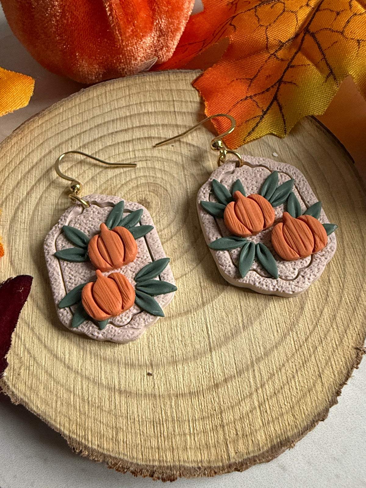 Pumpkin Patch Earrings
