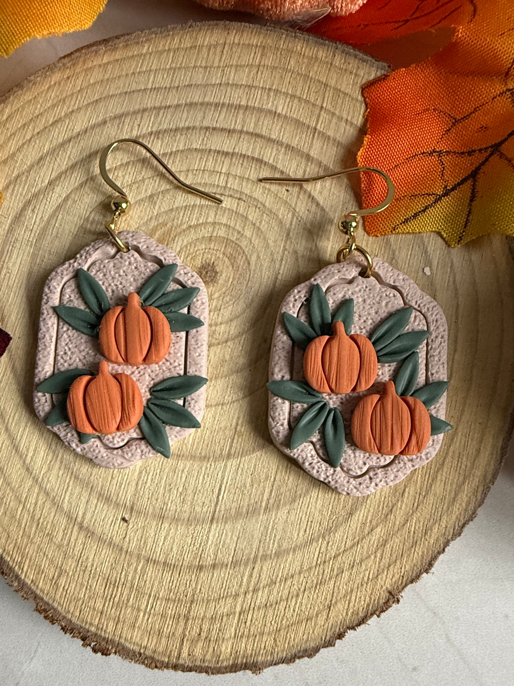 Pumpkin Patch Earrings