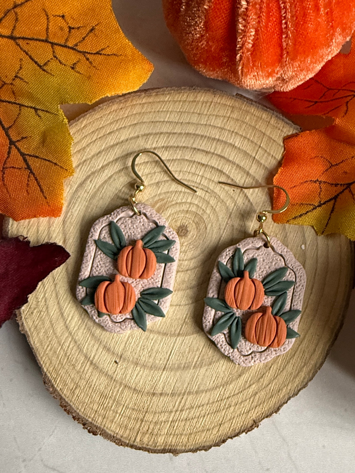Pumpkin Patch Earrings