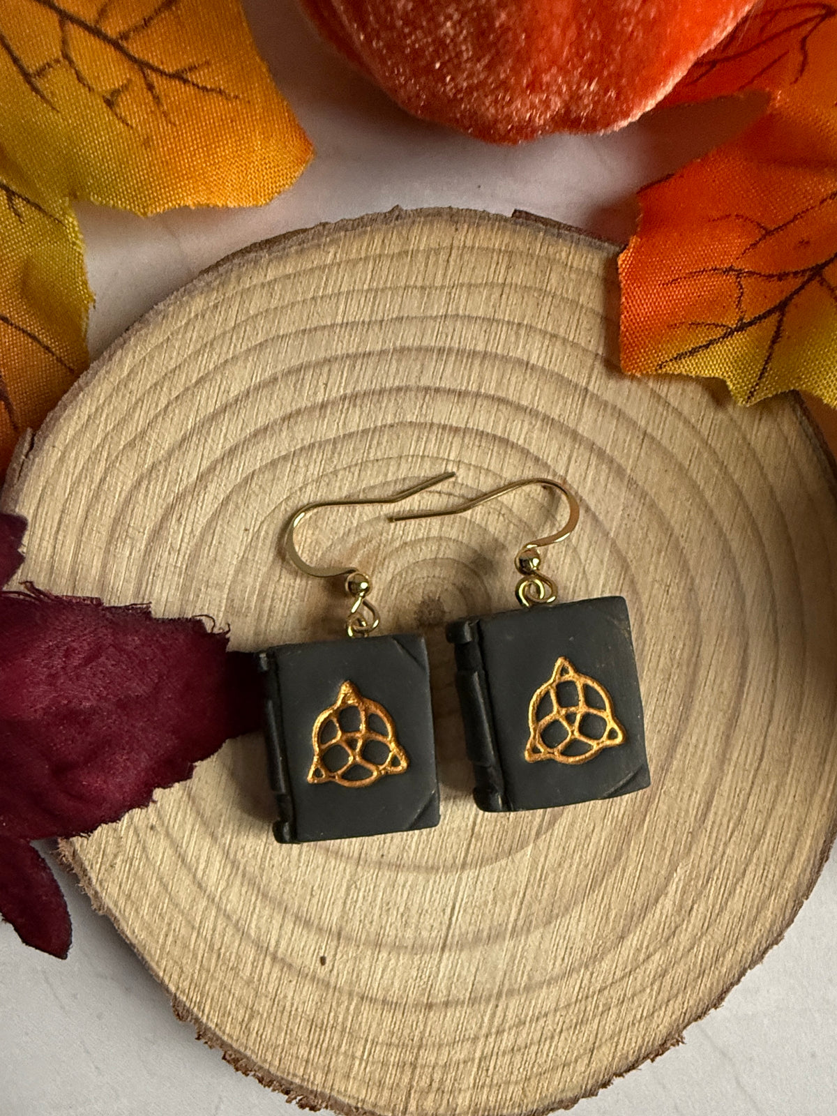 Witches Grimoire Earrings