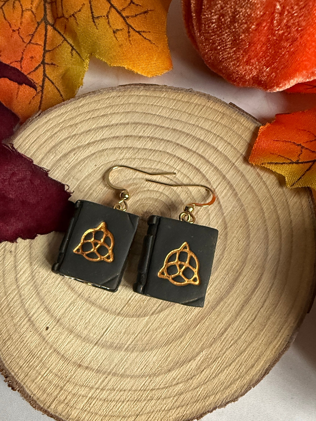 Witches Grimoire Earrings