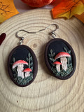 Mushroom Garden Earrings