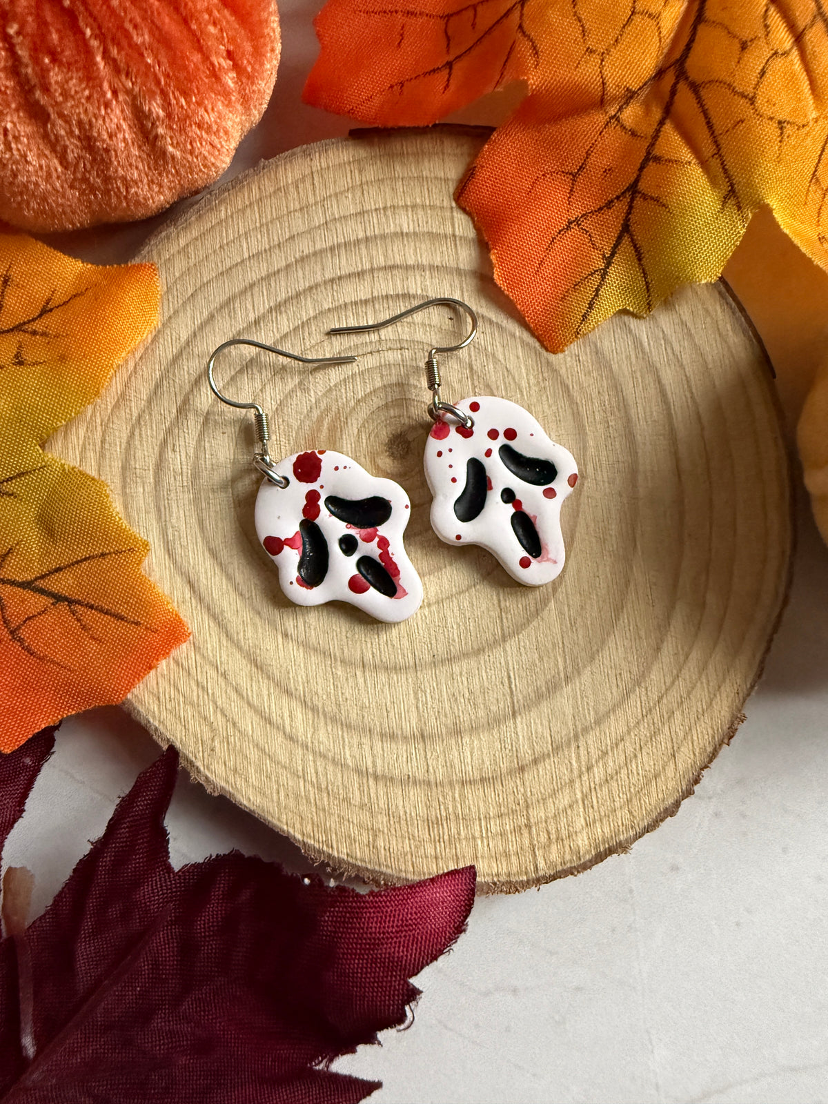 The Ghastly Ghost Earrings