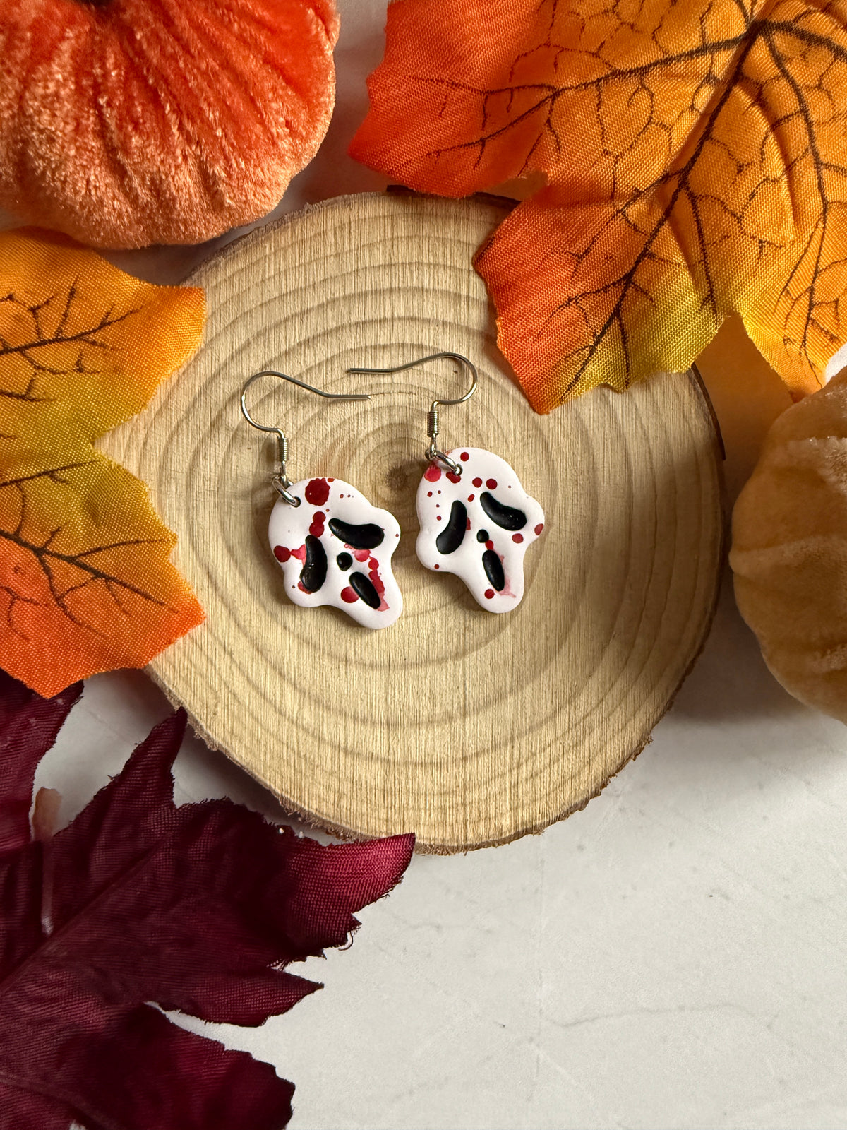 The Ghastly Ghost Earrings